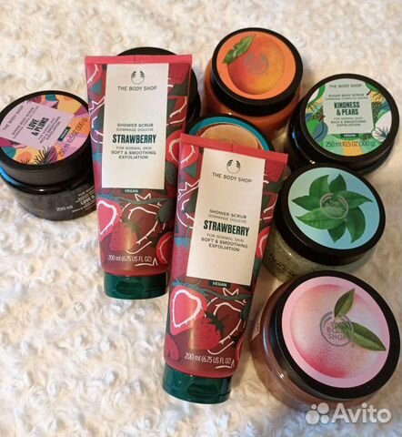 Скраб для тела THE body shop