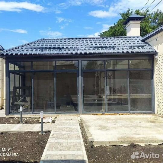 Остекление летней кухни