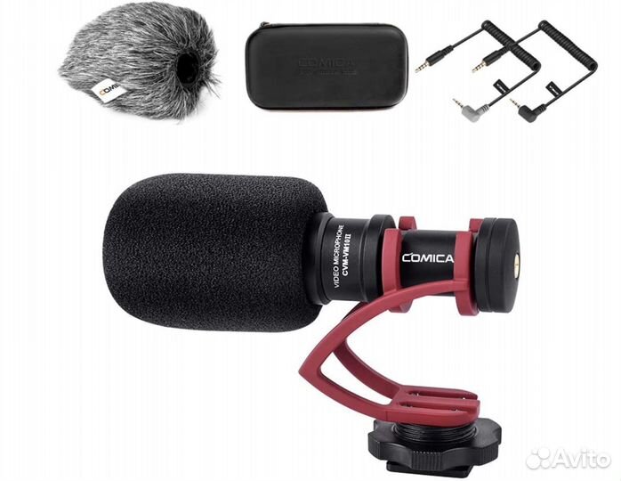 Компактный видео микрофон Comica CVM-vm10ii