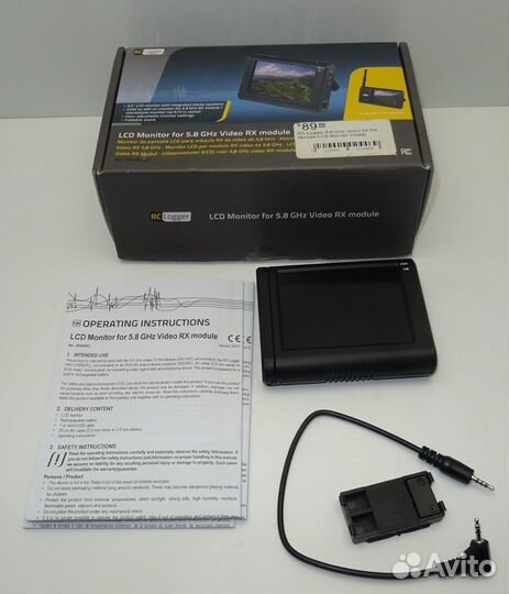 Дополнительный монитор радиоуправляемой модели