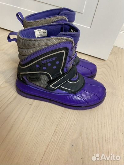 Сапоги crocs j2 утепленные
