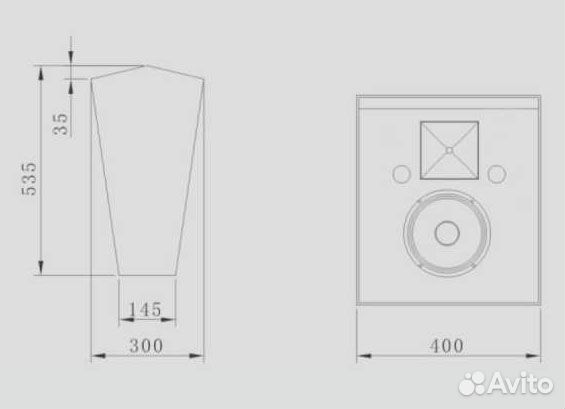 Акустическая система cinematic C-110SR