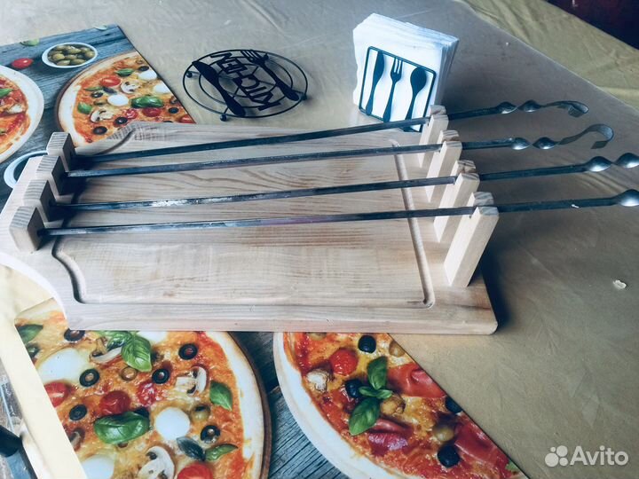 Поднос для подачи шашлыка