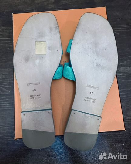 Шлепанцы hermes