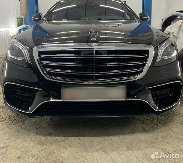 Обвес S-class w222 в стиле S63 AMG рестайлинг +