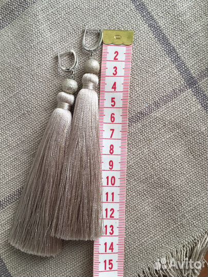 Серьги кисти