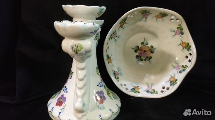 Подсвечник Гжель