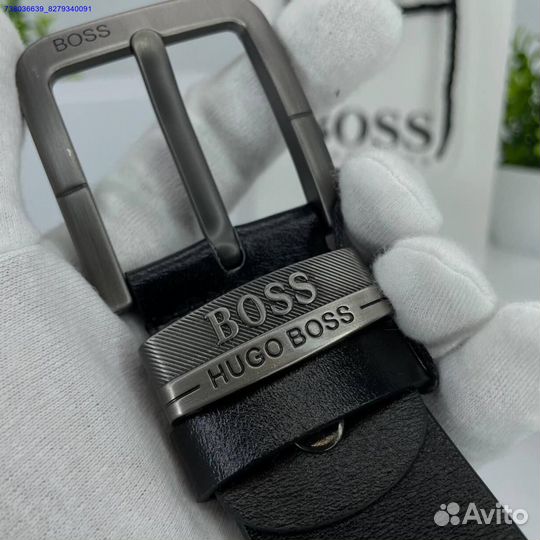 Кожаный ремень Hugo Boss (Арт.41870)