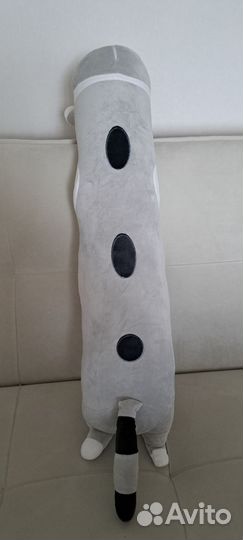 Мягкая игрушка кот батон 100 см