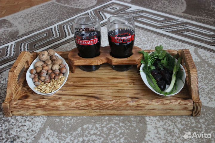 Поднос для вина,пиво