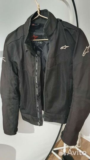 Мотокомбинезон 48 alpinestars, боты 40 alpinestars