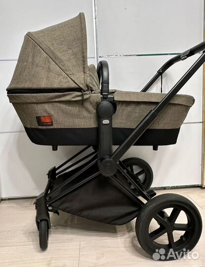 Коляска cybex 3 в 1 platinum desert khaki