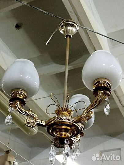 Старинная винтажная люстра, СССР