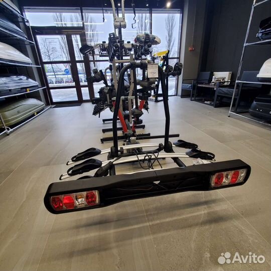 Велокрепление на фаркоп Amos-velo4(велоплатформа)