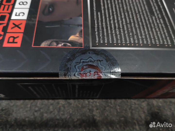 RX 580 8GB Samsung (Новая)