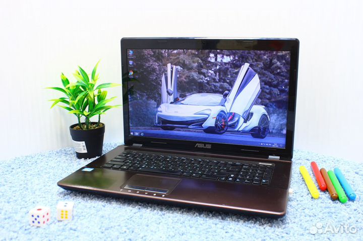 Отличный ноутбук Asus на intel core i5 17,3