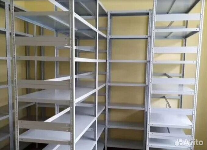 Стеллажи металлические новые 208