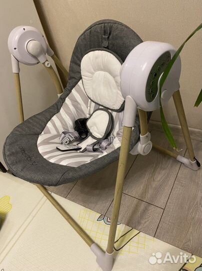 Детские электронные качели amorobaby