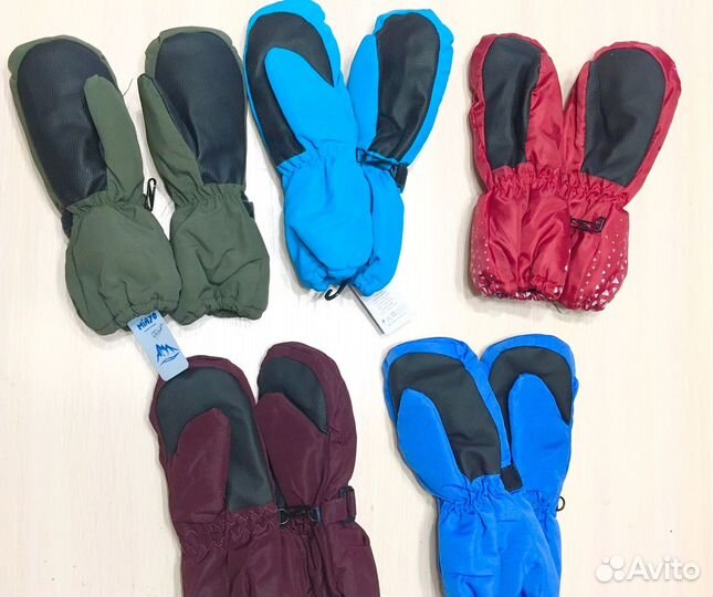 Краги варежки зимние детские новые