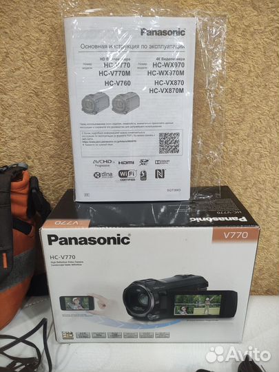 Видеокамера panasonic hc v770