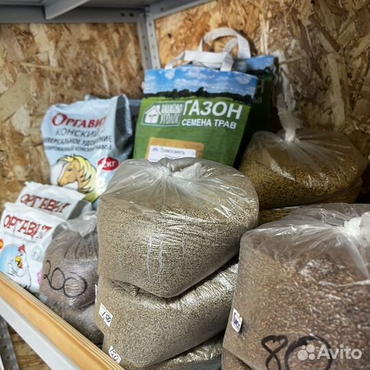 Рожь, горчица, семена льна и другие