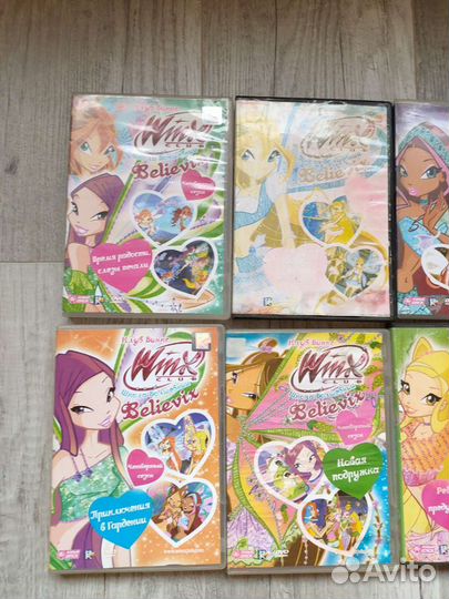 Диски Winx журналы винкс цена за всё