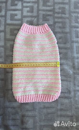 Свитер вязаный для собак мелких пород