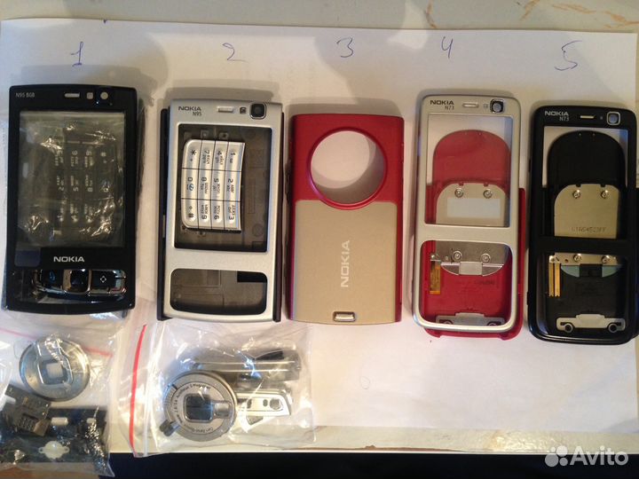 Корпуса Sony Ericsson, Nokia