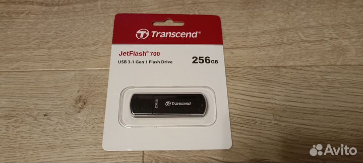 USB флешка 256Gb Transcend JetFlash 700 USB 3.1