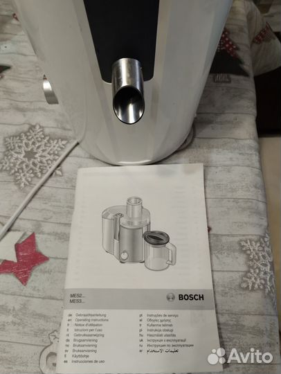 Соковыжималка bosch