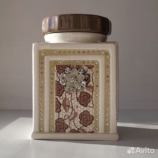 Керамическая банка для сыпучих продуктов