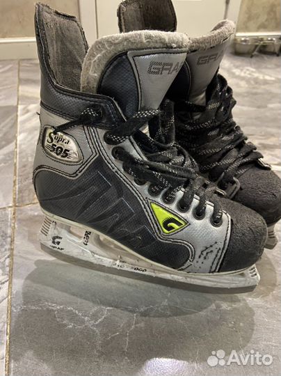 Коньки хоккейные graf Supra 505. 35-36 размер