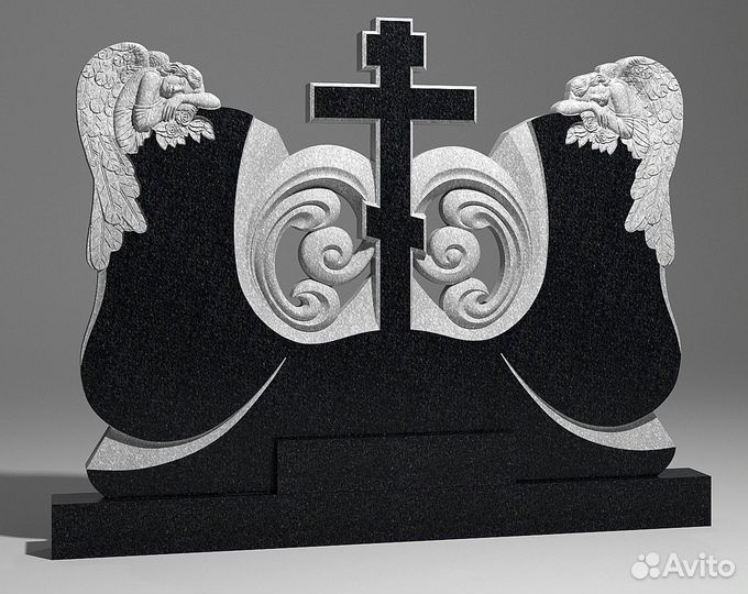 Объёмные модели надгробий для создания на чпу