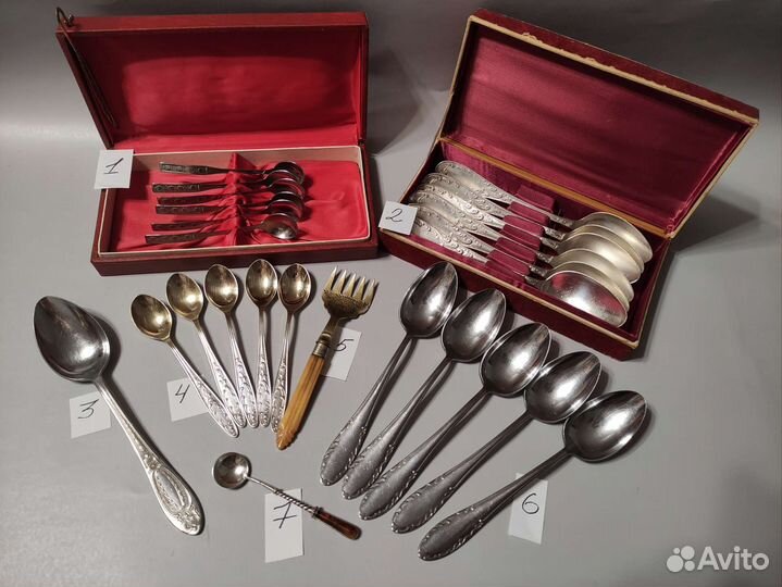 Столовые приборы СССР