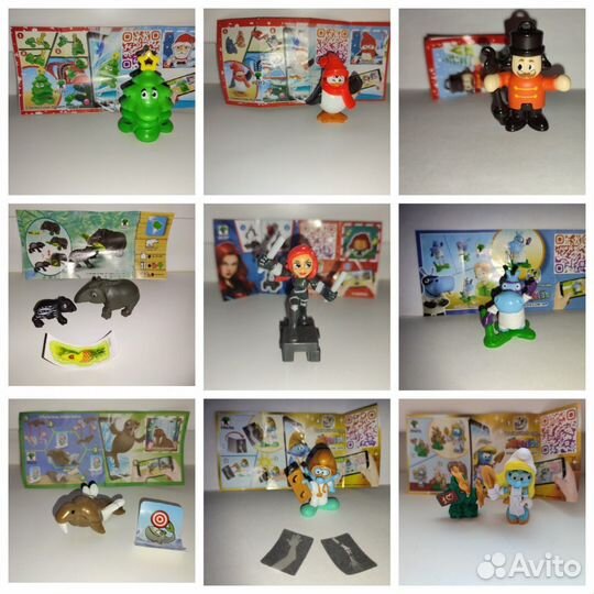 Игрушки из киндеров