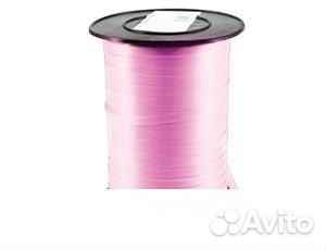 Лента в бобинах розовая светл