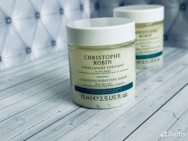 Очищающий скраб для кожи головы Christophe Robin