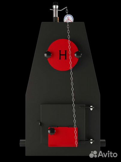 Твердотопливный котёл 12 квт