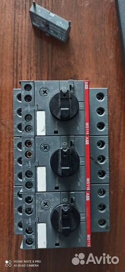 Автомат защиты двигателей ms116-4 abb