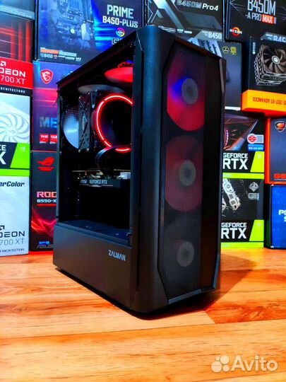 Игровой пк Ryzen 5 5500/RTX2060super/16гбddr4/SSD