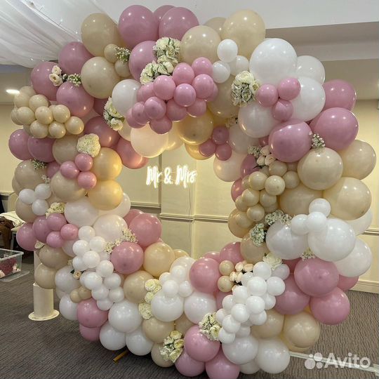 Оформление воздушными шарами № 375