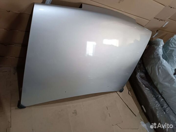 Капот ваз 2108 2109 21099 серебристый