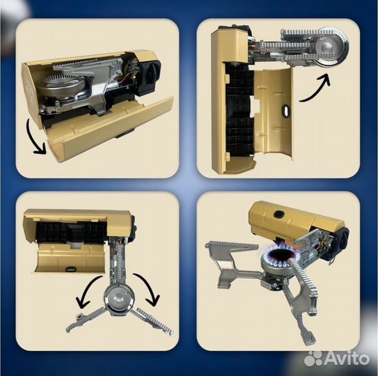 Плита туристическая газовая