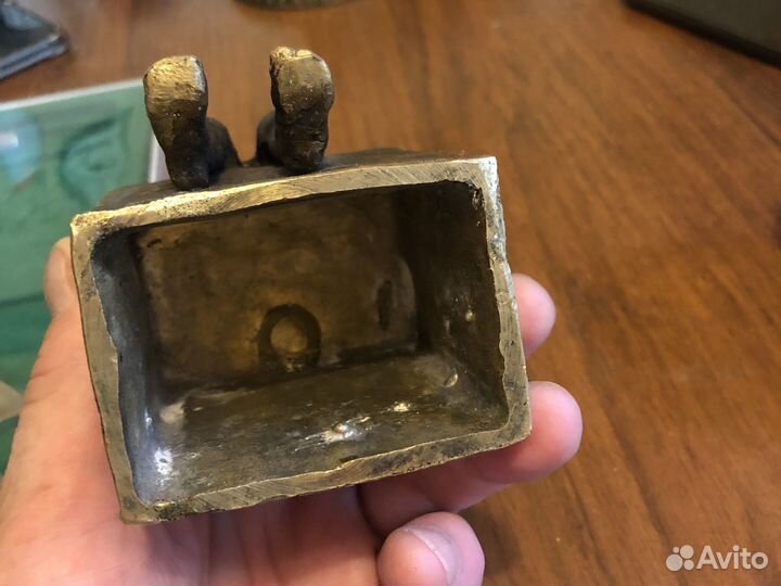 Статуэтка бронза антикварная