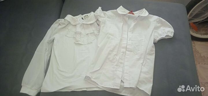 Форма, белые блузки