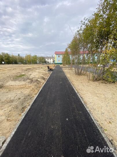 Благоустройство и асвальтирование
