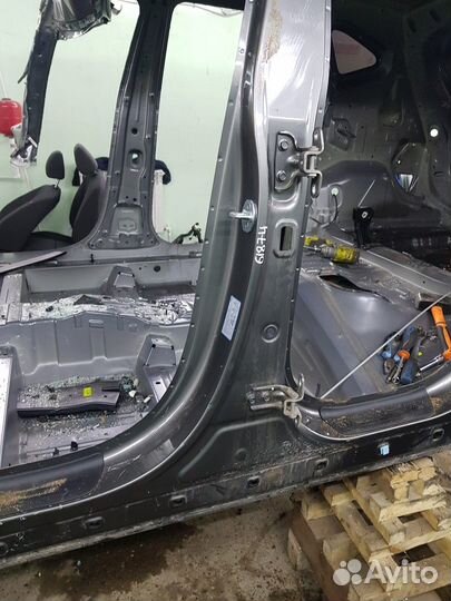 Порог с центральной стойкой левый (Kia Seltos)