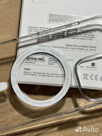 Оригинальный Clear Case 13 pro