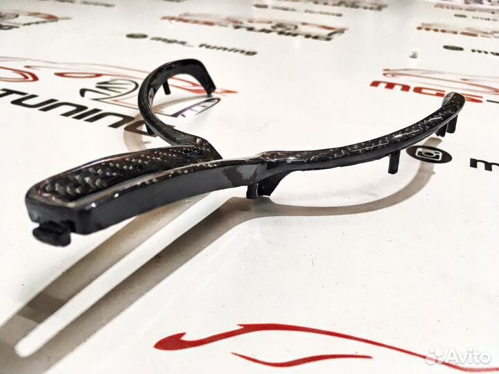 Карбоновая вставка в руль BMW от М Пакета