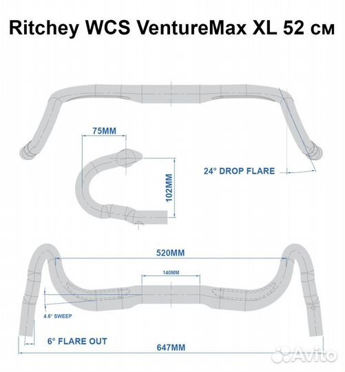 Ritchey WCS VentureMax XL и VentureMax Comp 46см